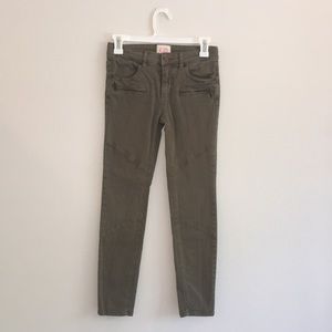 army green GB girls jeans